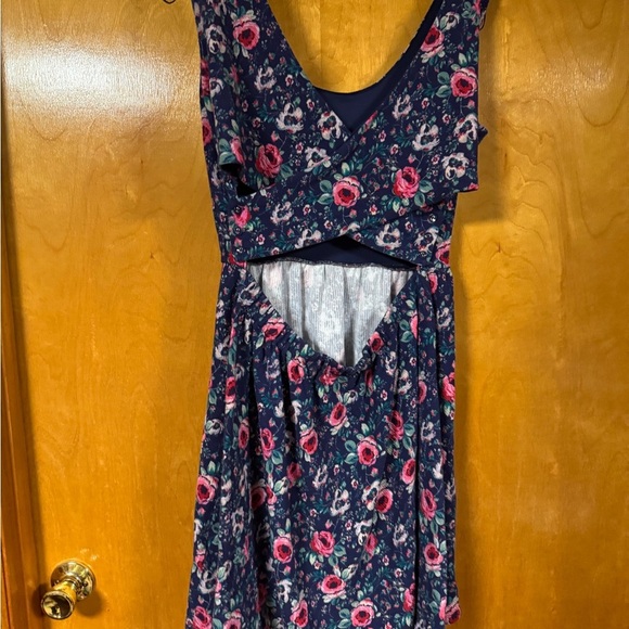 LC Lauren Conrad Pink Sleeveless Sundress Mini - Picture 3 of 4